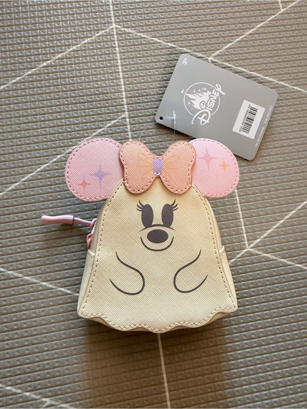 NWT Minnie Mouse Cutie Ghost Coin Purse Bag Charm - Picture 2 of 5
